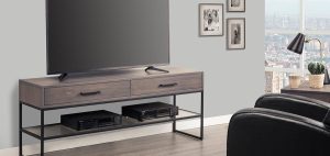 Electra TV Unit w/ Glass Shelf