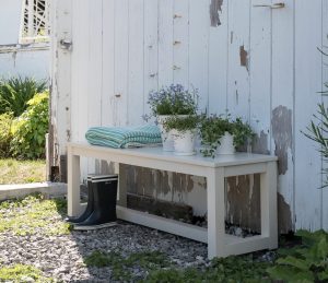 Rustic Wood Bench